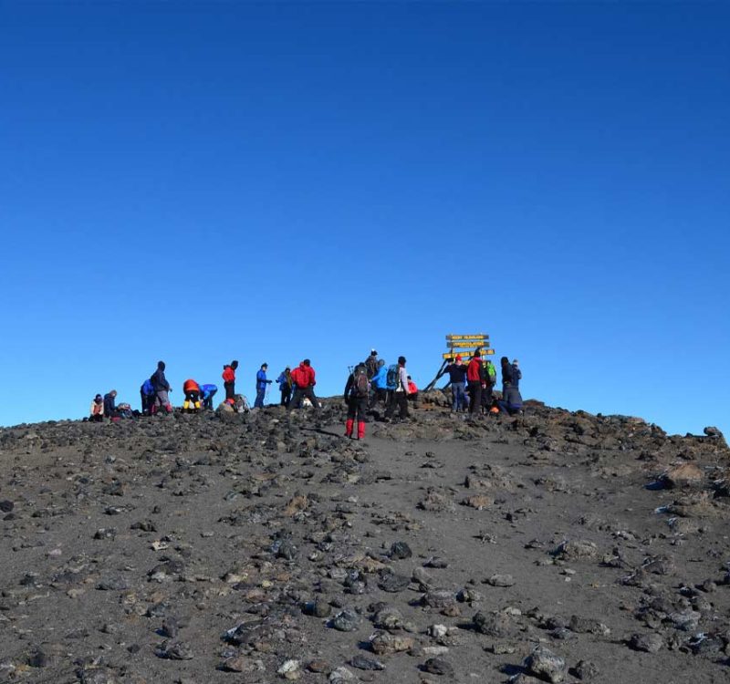 Rongai Climbing Route